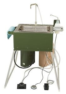 Sink Field/Camping Aseptico Adu-42Cf Portable Scrub Sink Heated ...