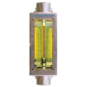 Cole-Parmer Ss Shielded Direct-Reading Flowmeter 1.5 Gpm Tube Size 4 ...