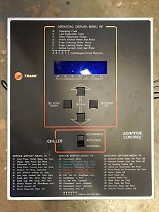 TRANE ADAPTIVE CONTROL CHILLER MODULE X13650361-03 Rev H and X13650362 ...