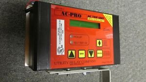 Used Utility Relay Company 1A Ct Ac-Pro Relay Trip Unit Cat 50117621Ae ...