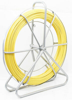 500' Cableduct Coated Fiberglass Continuous Duct Rodder W/Cage And ...