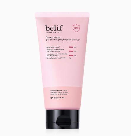 Belif Super knights - Pore Firming Vegan Pack Cleanser