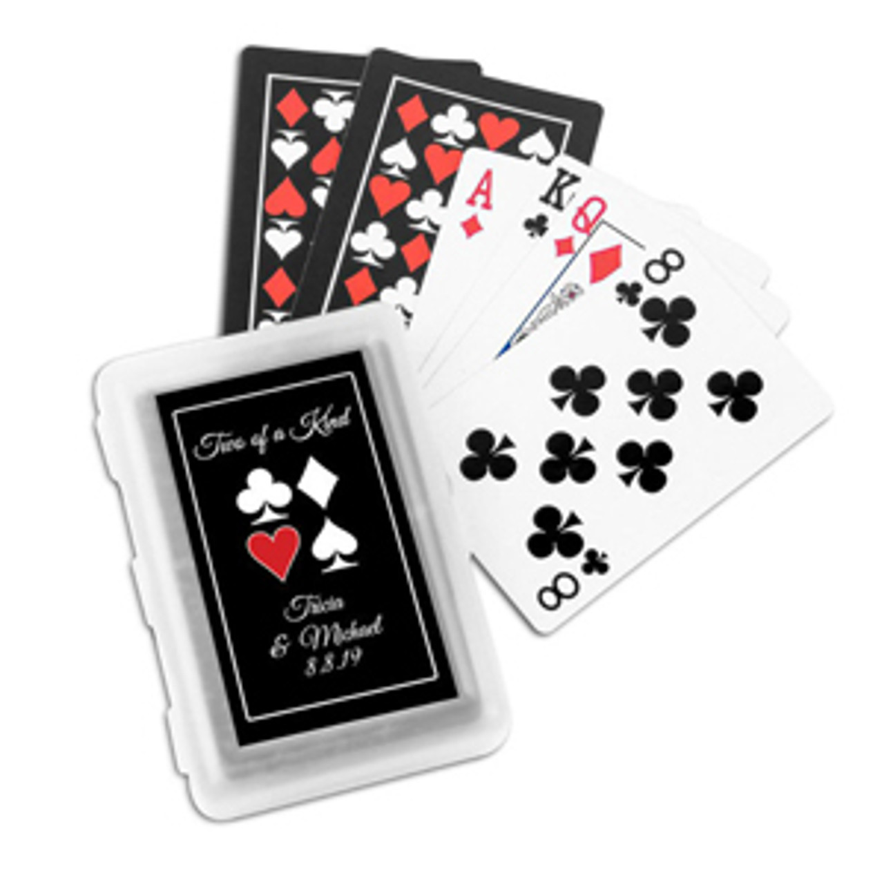 Las Vegas Style Casino Played Cards - Assorted Colors and Styles (1 Pack)