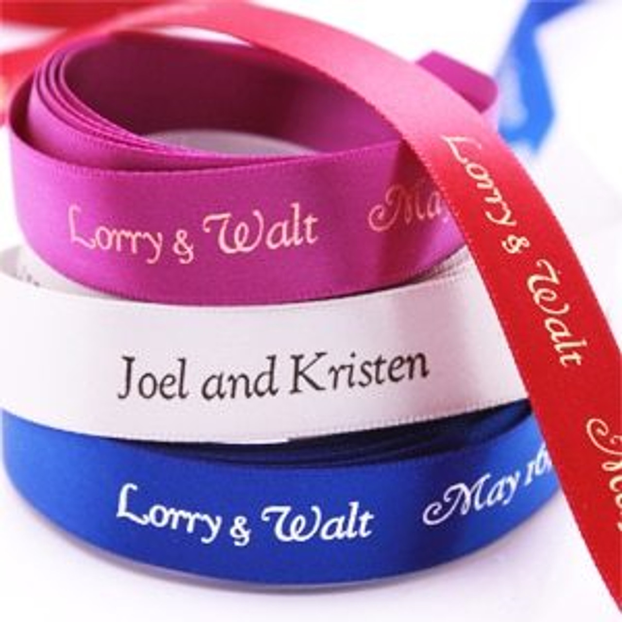 personalized party ribbons