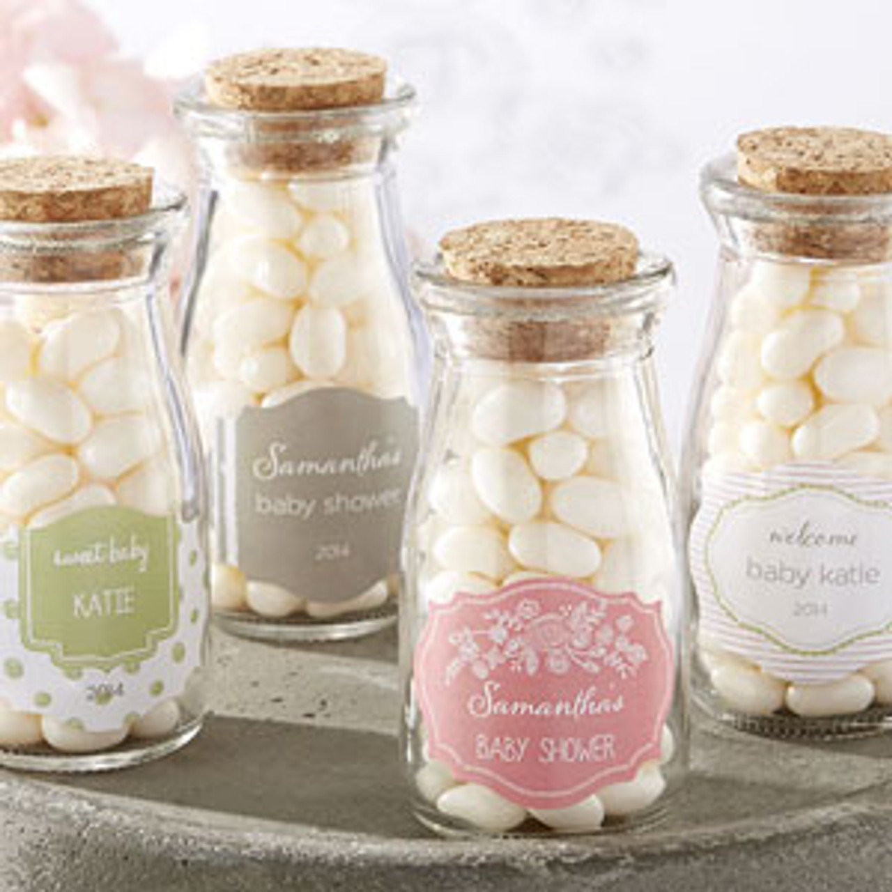 rustic baby shower party favors