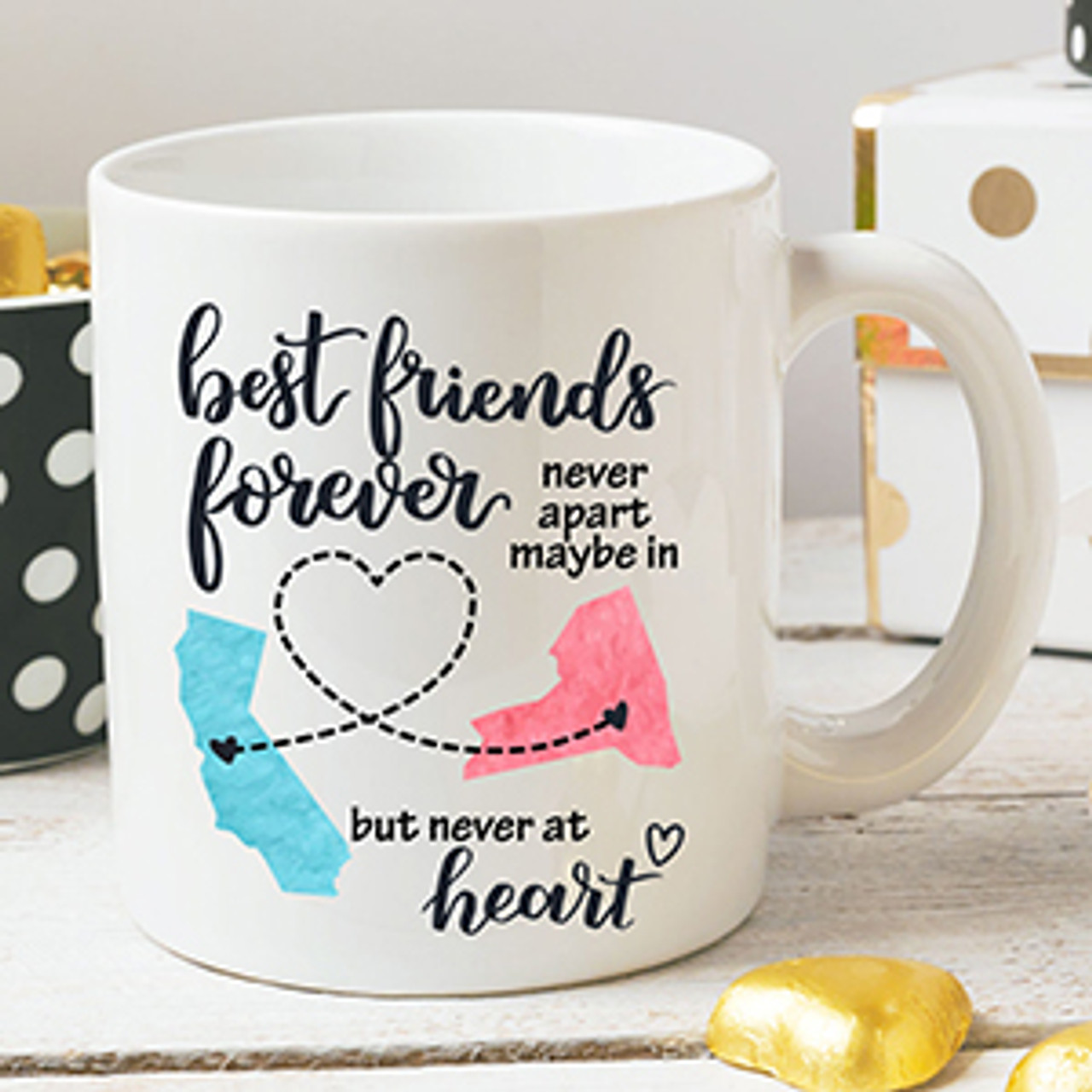 best friend coffee mugs long distance