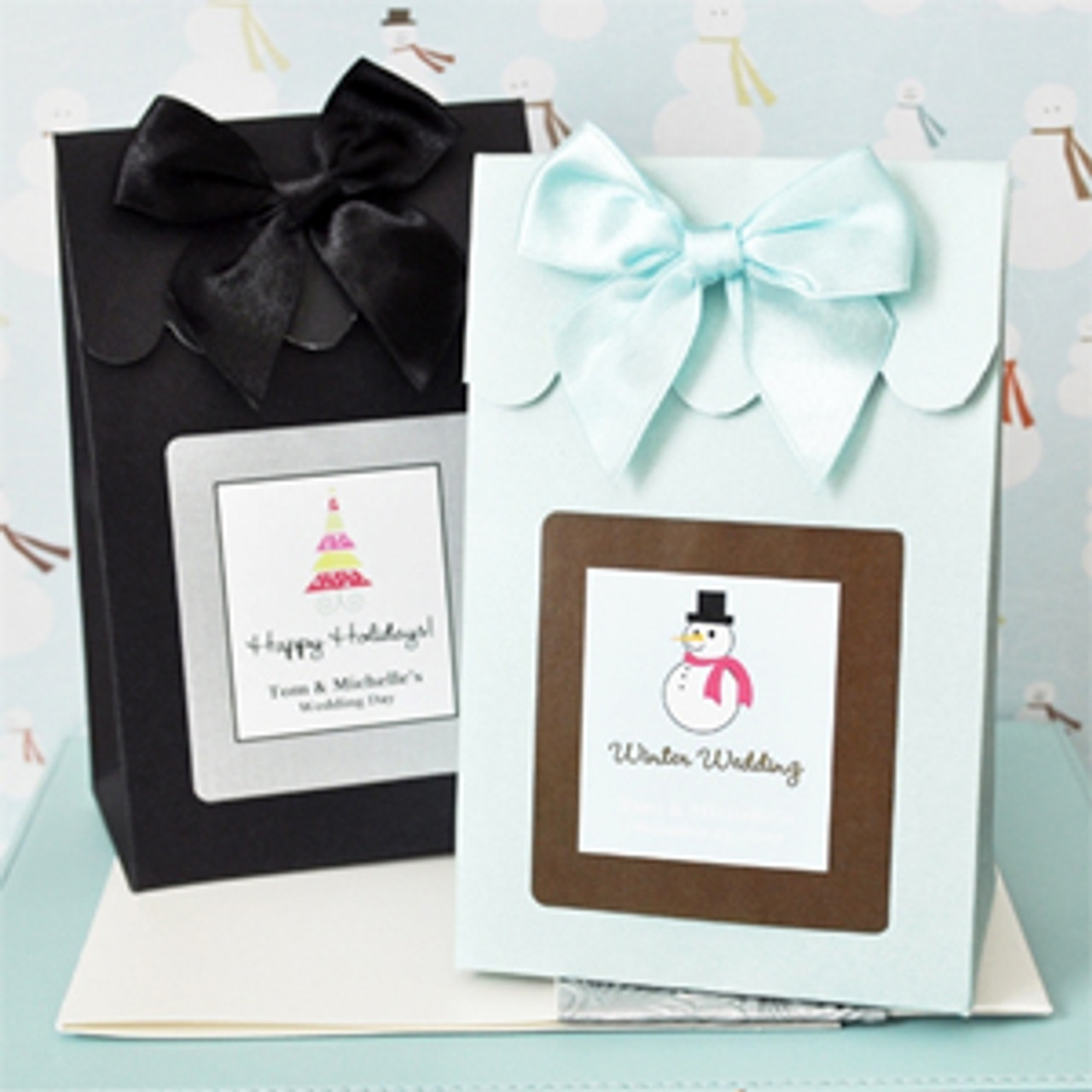 Personalized Wedding Favor Bags