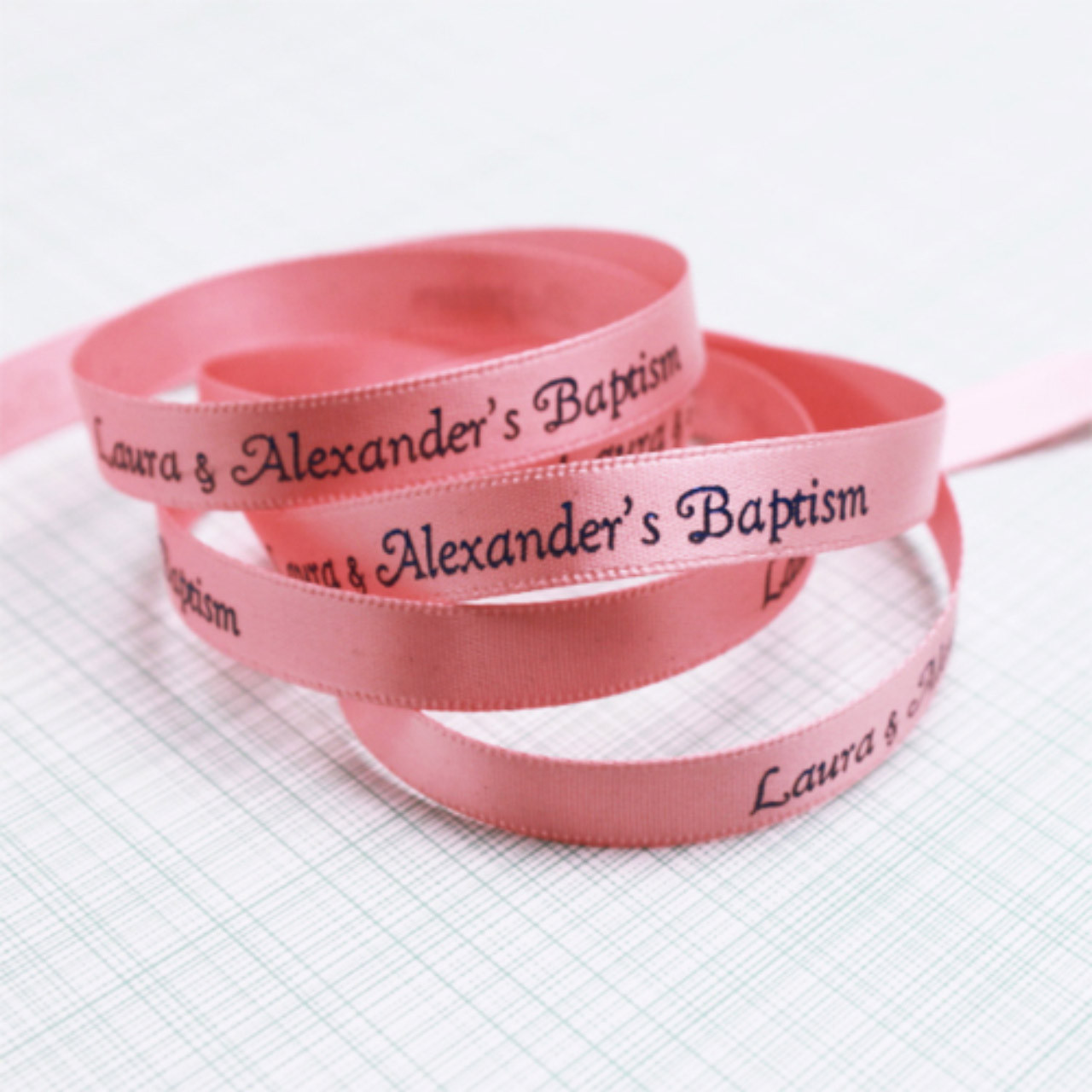 continuous personalized ribbon