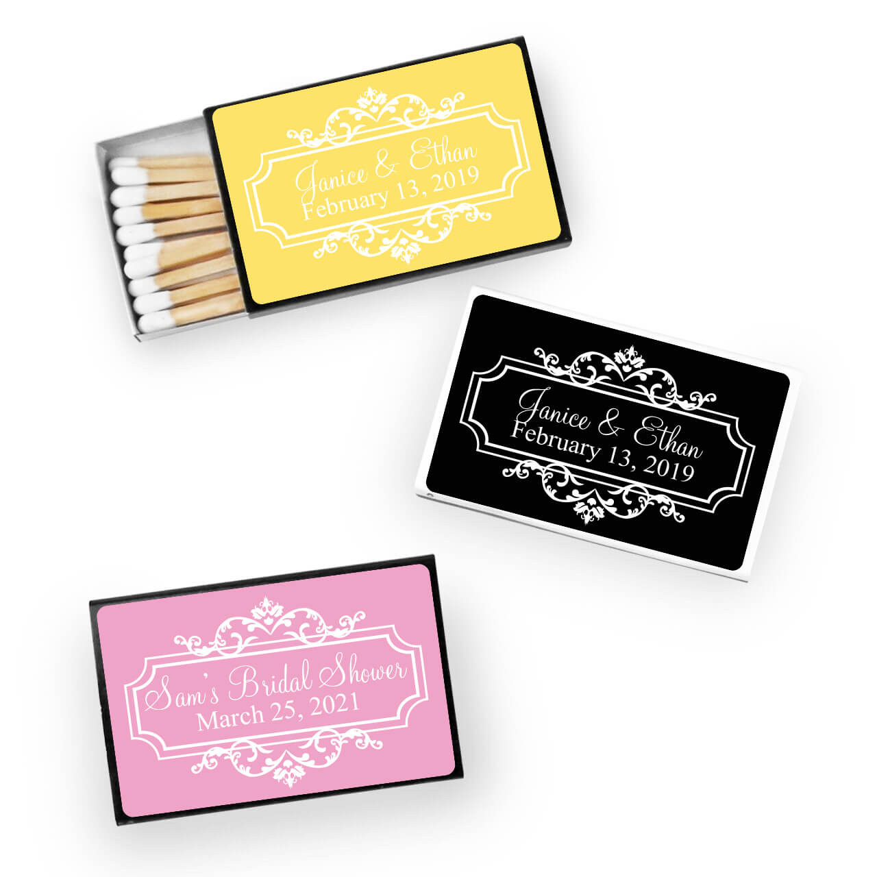 personalized wedding favors matches