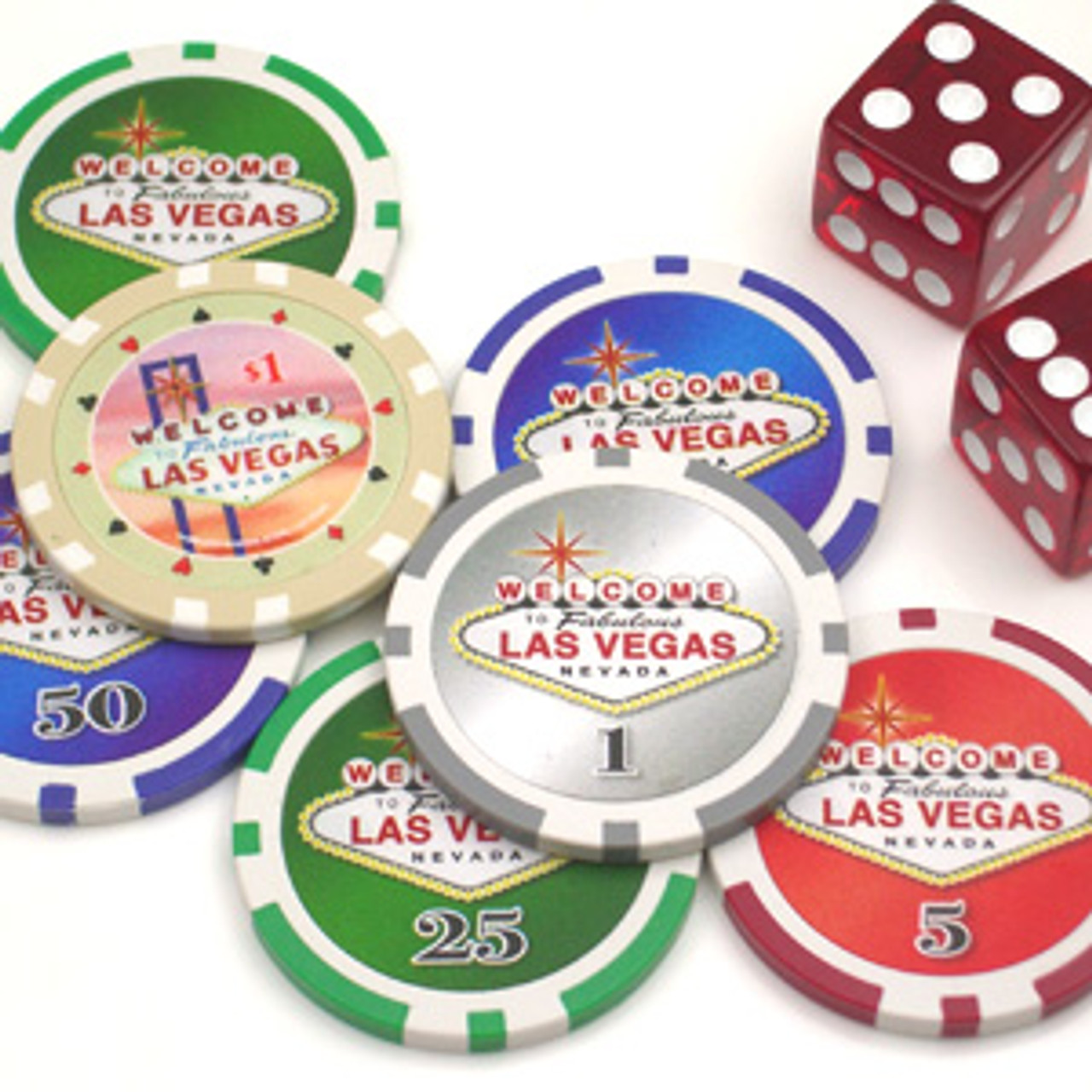 Las Vegas Cards And Dice Nevada Sticker