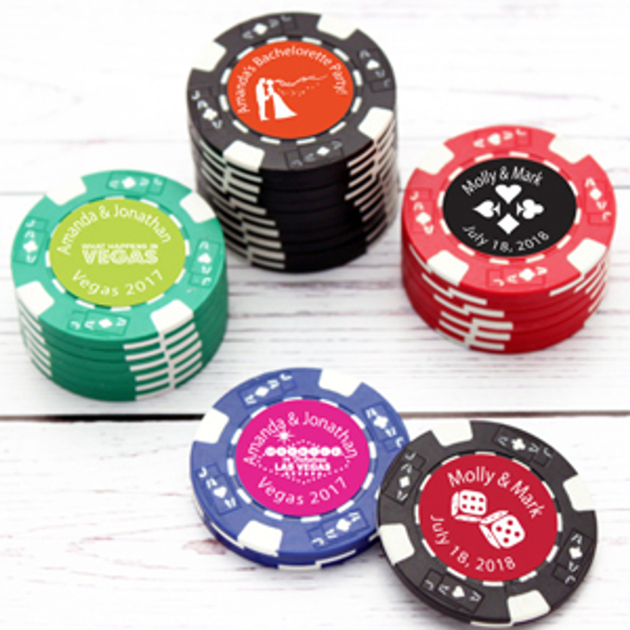 types of casino chips