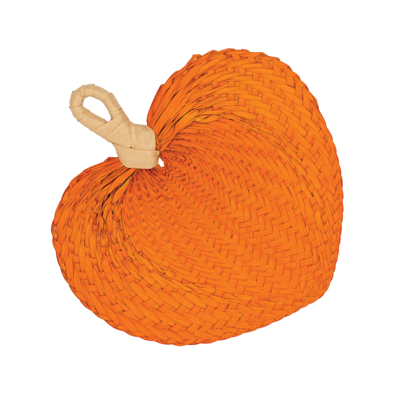 wicker hand fan