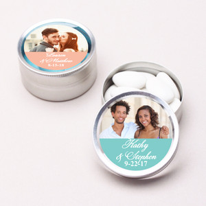 Silver Favor Tins