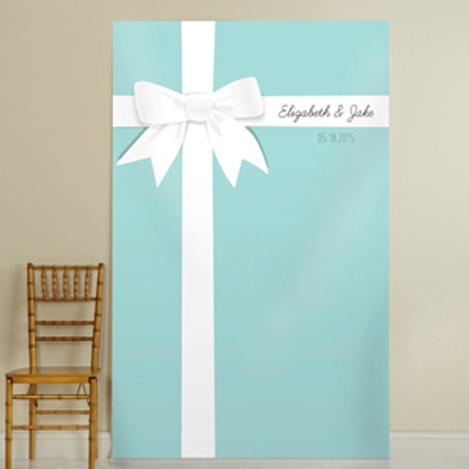 personalized tiffany and co backdrop