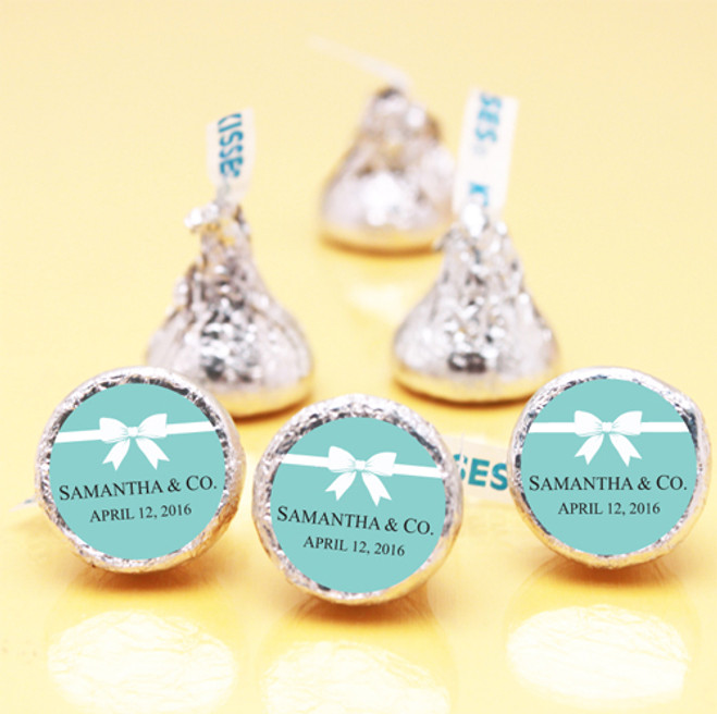 tiffany blue hershey kisses