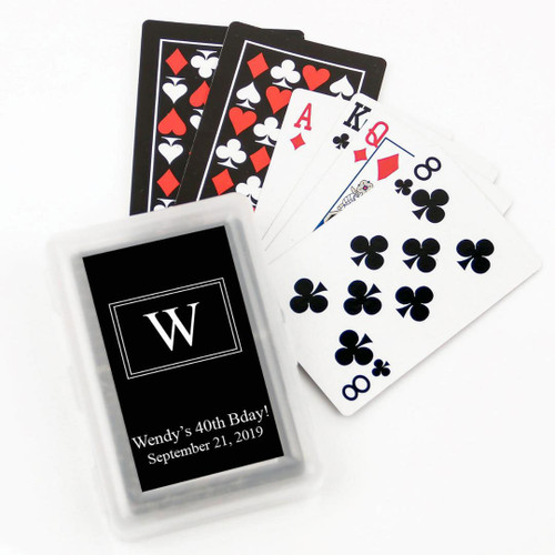 Pre-owned Monogram Canvas Playing Card Game Set