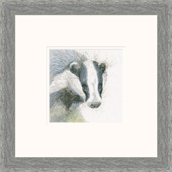 Deep Modern, distressed  grey frame