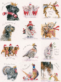 Christmas card pack 3