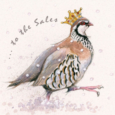 Christmas Card Front, 'To the Sales'