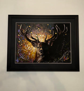 Hart of Hearts Embellished Original by Kay Johns