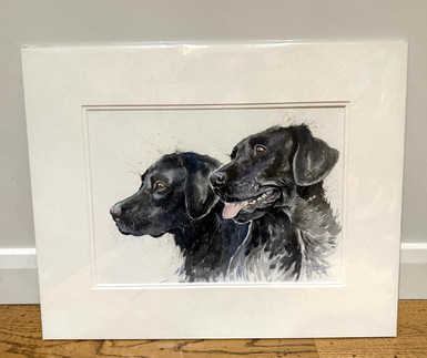 Watching and Waiting original painting by Kay Johns 