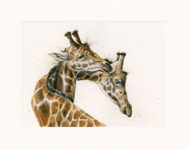 Tying the Knot by Jay Johns. Giraffe artwork by Kay Johns. Giraffe. Wedding Gift