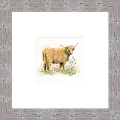 She's Got the look, Highland Cow Painting, Highland cow painting by Kay Johns