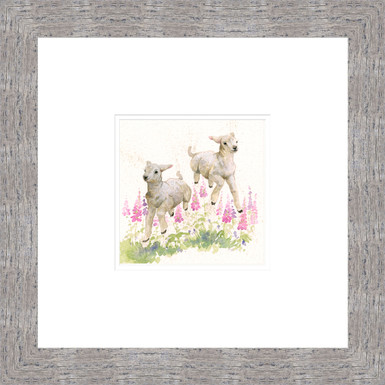 Woolly Jumpers, Lamb painting, Lamb Painting by Kay Johns 