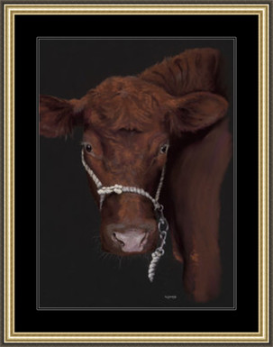 Extra large paper framed image