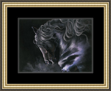 Medium paper framed image