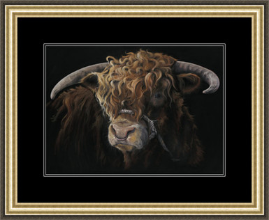 Small paper framed image