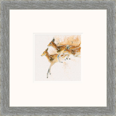 Deer in Grey frame 
