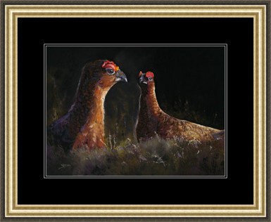 Small paper framed image