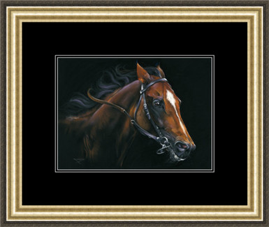 Small paper framed image