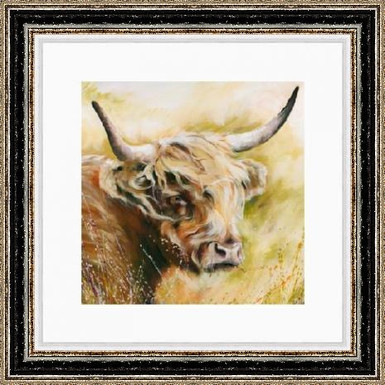 Paper version double mounted along with a double frame