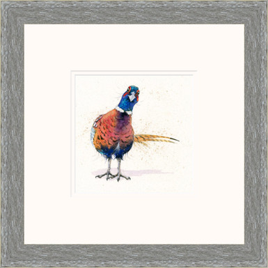 Pheasant painting by Kay Johns