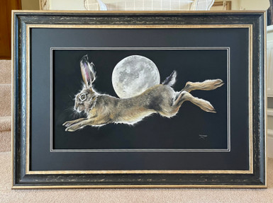 To the Moon and Back original artwork by Kay Johns