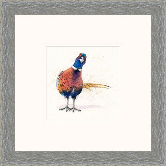 Pheasant painting by Kay Johns