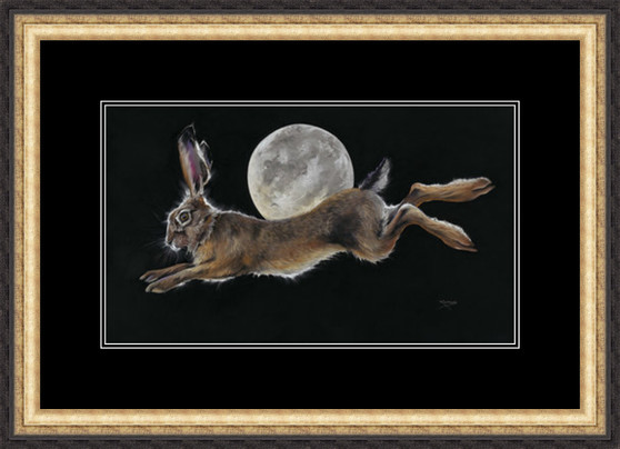 Hare painting by Kay Johns