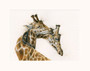 Giraffe artwork by Johns .Size medium, mounted-only