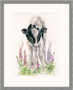 'Half Pint',  artwork by Kay Johns. Grey frame
