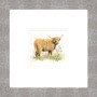 She's Got the look, Highland Cow Painting, Highland cow painting by Kay Johns