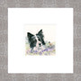 Counting Sheep, Border Collie, Painting by Kay Johns