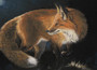 Fox artwork by Kay Johns