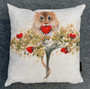 Heartfelt harvest mouse cushion by Kay Johns
