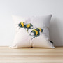 Two Bee- Bumble Bee cushion . Artwork by Kay Johns