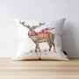 North Wind Stag and friend cushion. Artwork by Kay Johns