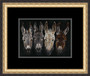 Donkey painting by Kay Johns 'small' framed