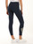Leggings in cotone stretch con stampa logo