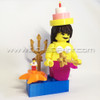 Lego Giant Mermaid Mini Figure w/ Birthday Hat